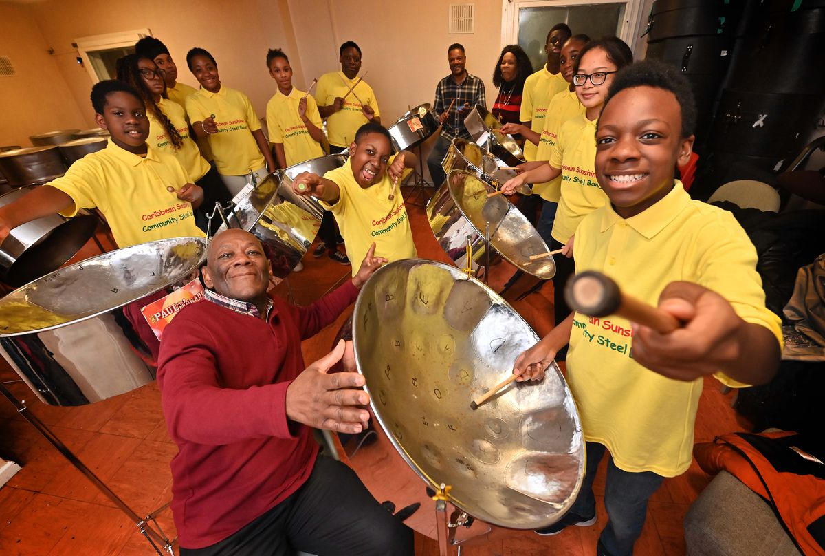 Watch Telford steel drums band give Christmas Carols a Caribbean twist after Hurricane Melissa fundraiser