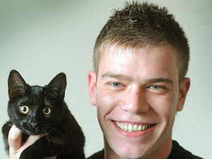 Supporting image for story: Cat rescued after 12 hours stuck in pipe