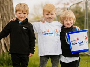 Supporting image for story: Three brave boys scaling new heights for charity