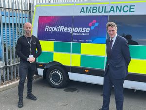 Supporting image for story: South Staffs MP visits Cannock ambulance training centre