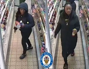 Police want to speak to these two women. Photo: West Midlands Police