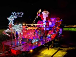Supporting image for story: Penkridge Santa sleigh tour raises thousands for charity