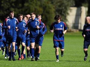 Supporting image for story: Steve Burr's other life with England