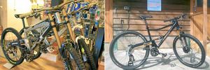 An Orange 322 silver mountain bike and an Orange Gyro black/gold edition mountain bike were stolen