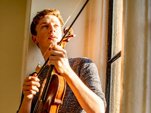 Supporting image for story: Violinist returns to his Shropshire roots