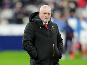 Warren Gatland before a Wales match