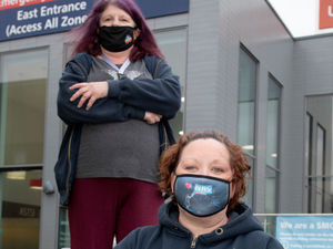 Supporting image for story: Wolverhampton hospital workers walking 100 laps in memory of Captain Sir Tom Moore