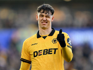 Supporting image for story: 14 of the best pictures as Wolves fire in six goals on way to FA Cup progression against struggling Shrewsbury Town
