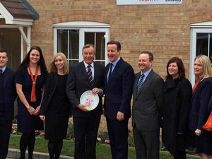 Supporting image for story: IN PICTURES AND VIDEO: Prime Minister hails Help to Buy as he tours Cannock estate