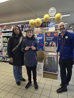 Hamilton School were selected to receive the £5,000 Golden Grant
