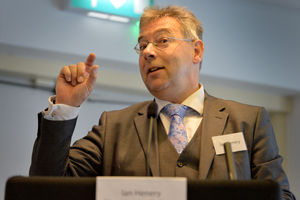 Ian Henery at today's press conference