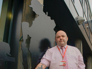 Supporting image for story: Remembrance services: Ted's tattoo is basis for 'Tommy' statue