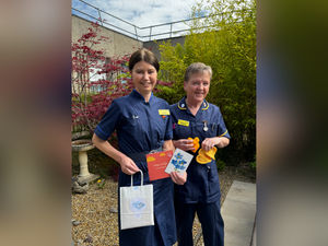 Supporting image for story: Appeal launched for knitted hearts to be gifted to end-of-life care patients at Shropshire hospitals