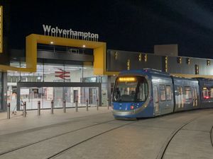Supporting image for story: First tram runs on new Wolverhampton city centre Metro line as testing continues