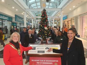Supporting image for story: Watch: Wolverhampton Tree of Remembrance is unveiled