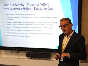 Supporting image for story: College expanding its university partnership to train next generation of health workers