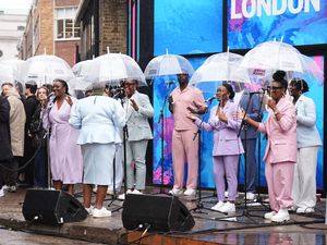 Supporting image for story: Harry and Meghan’s wedding singers perform for King at culture festival