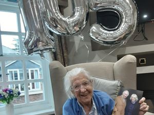 Supporting image for story: Irene celebrates her 105th birthday with afternoon tea