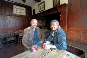Tony and Gina Sibley at the Black Country Living Museum  