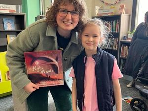 Supporting image for story: "Children always ask the best questions" Madeley author shares her stories during visits to schools and libraries