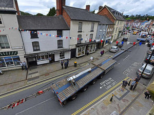 Supporting image for story: Anger as wind turbine convoys through Shropshire and Mid Wales to start