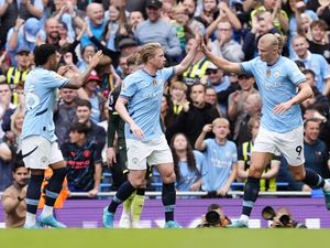 Supporting image for story: Erling Haaland hits 99th Man City goal as Forest stun Liverpool at Anfield