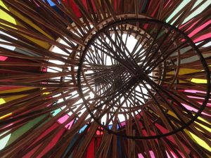 Supporting image for story: Yurt maze for Harry