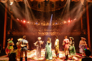 The cast play out to a sold-out audience at the Grand Theatre. Photo: Danny Kaan