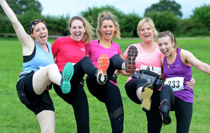 Laura Morris, Katie Jones, Lucy Goodwin, Kate Goodwin and Natalie Morris