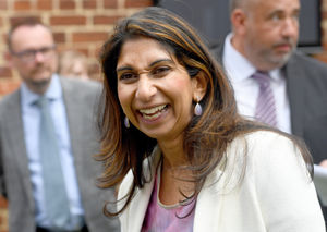 Suella Braverman in Dudley