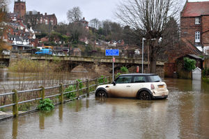 A flood warning has been issued in Bridgnorth