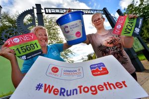 Louise Jenks and Sarah Gittins will be doing a fundraising walk/run setting off from Telford, raising money for Cancer Research