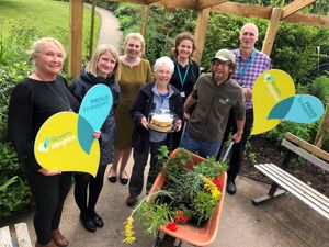 Supporting image for story: Award-winning Shropshire hospice gardens open to public after pandemic