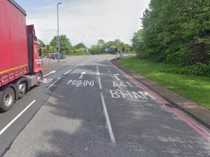 Supporting image for story: Lanes reopen on M5 island in West Bromwich after police stop car thought to be on cloned plates