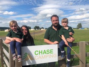 Supporting image for story: Rugeley farm's camping site helps boost local economy