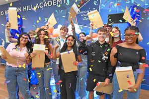 Pupils at schools such as Beacon Hill Academy are celebrating getting their results after two years of hard work