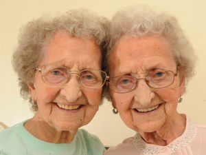 Supporting image for story: 'You'd think we've dropped from space': Identical Tipton twins on finding fame aged 95