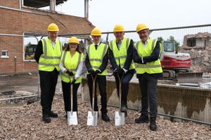 Spades in the ground: Work starts to expand the GE Vernova site in Stafford