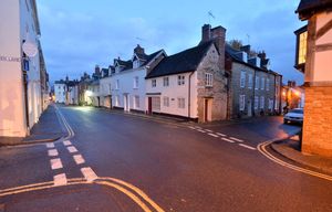 The junction where Mr Clapham fell