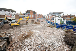 Riverside Shopping Centre Demolition.