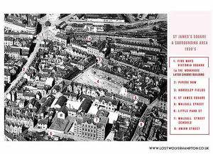 Victoria Square , Corn Hill and Union Street between the wars.