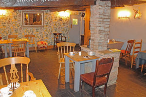 Seated area inside the pub, picture: Sidney Phillips