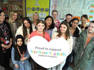 Supporting image for story: Telford College students raise over £1,000 for Hope House