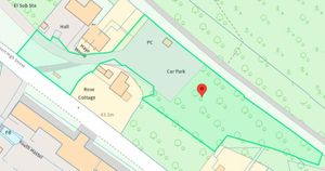 The plot is 0.77 acres in size. Picture: Rightmove and Nock Deighton, Land and New Homes.