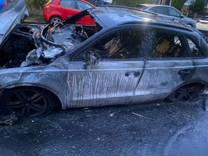 Supporting image for story: Police confirm probe into fire that destroyed three cars and left residents 'terrified'