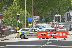 The cordon is expected to be in place for a number of hours