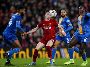 Supporting image for story: Last cup tie at Anfield 'irrelevant' according to Shrewsbury Town boss Steve Cotterill