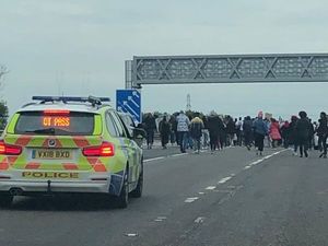 Supporting image for story: Black Lives Matters protesters shut M6 motorway