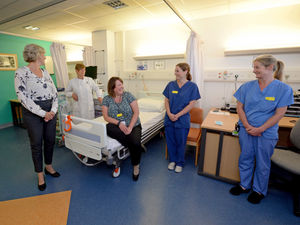Supporting image for story: Boris Johnson hails dedicated Russells Hall Hospital staff fighting Covid-19 pandemic