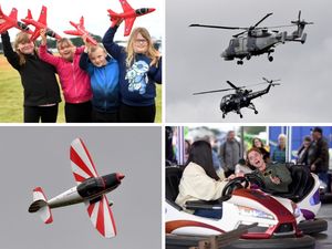 Supporting image for story: See all 85 of our photos from RAF Cosford Air Show of spectacular flying displays and crowd fun